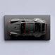 Картина Grey Porsche 911 - 40х80 см - БЕЗ РАМКИ