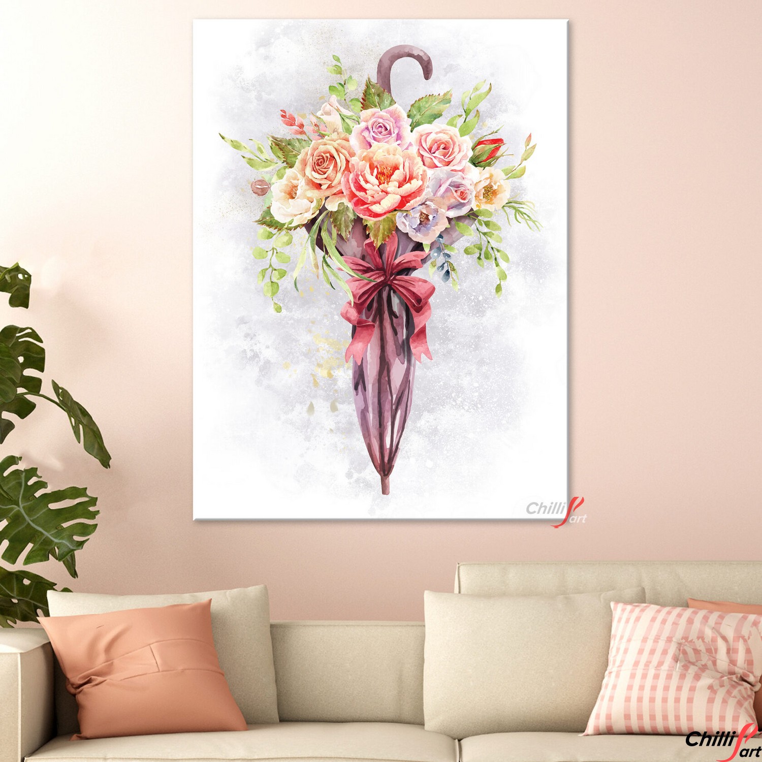 Картина Flower umbrella