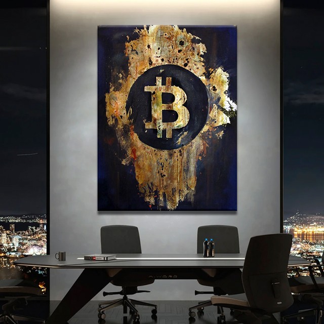 Картина Bitcoin Art