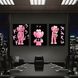 Картина Pink KAWS NGV