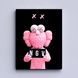 Картина Pink KAWS NGV