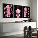 Картина Pink KAWS NGV