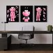 Картина Pink KAWS NGV