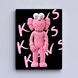 Картина Pink KAWS NGV