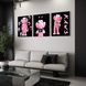 Картина Pink KAWS NGV