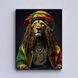 Картина Rastafarian lion