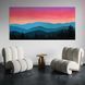 Картина Sunset Mountain Silhouette