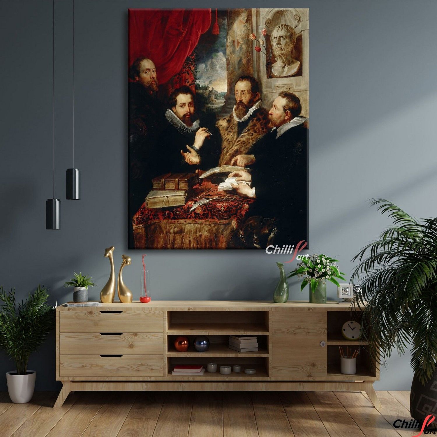 Картина Четыре философа