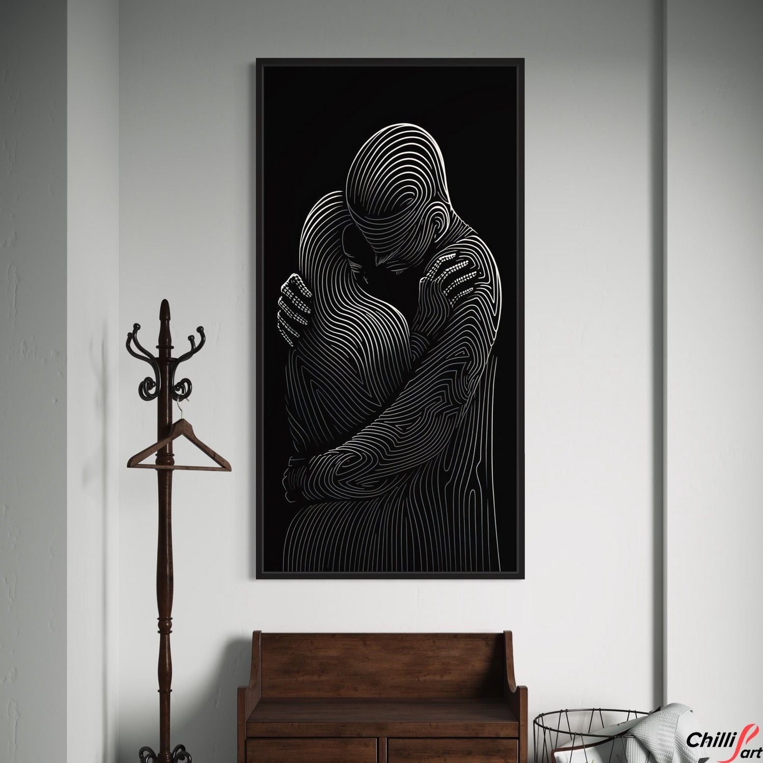 Картина Embrace in Lines