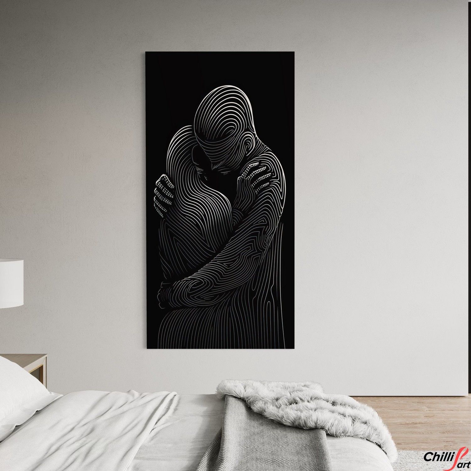 Картина Embrace in Lines