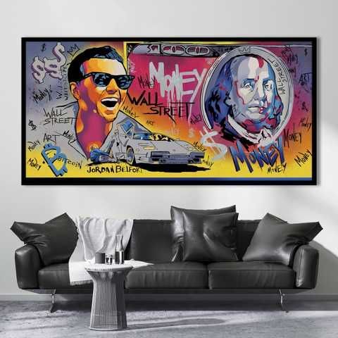 Картина The Wolf of Wall Street Art