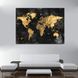 Картина Golden Map of the World