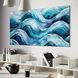 Картина Blue Wave Pattern Abstract