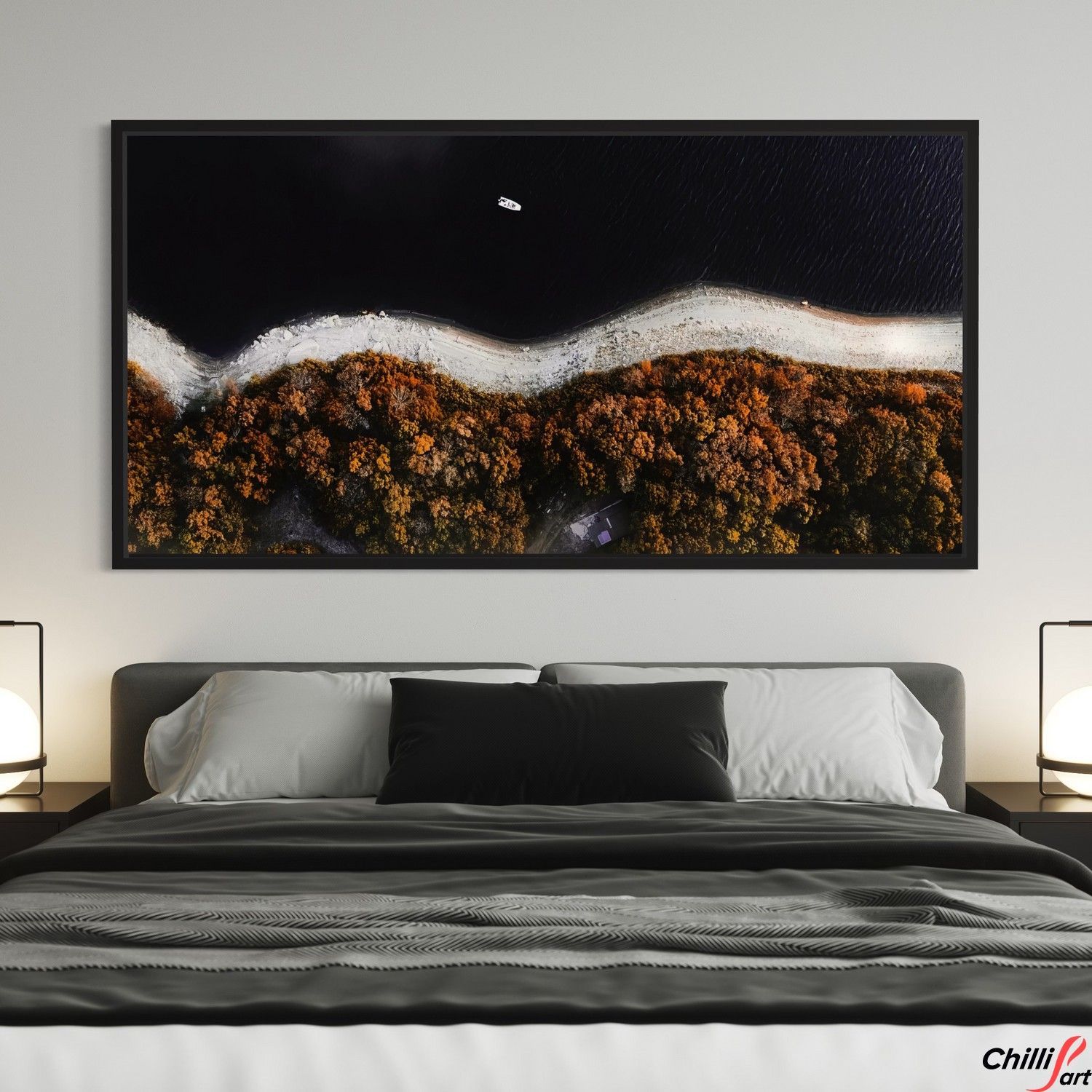 Картина Autumnal Waterscape