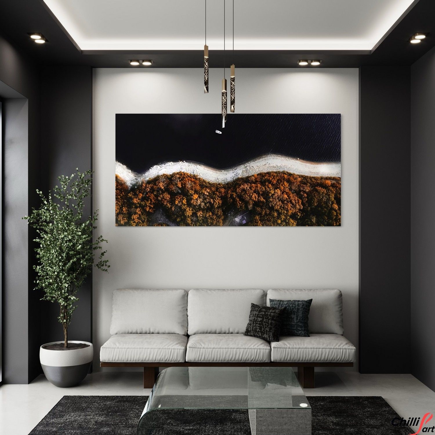 Картина Autumnal Waterscape