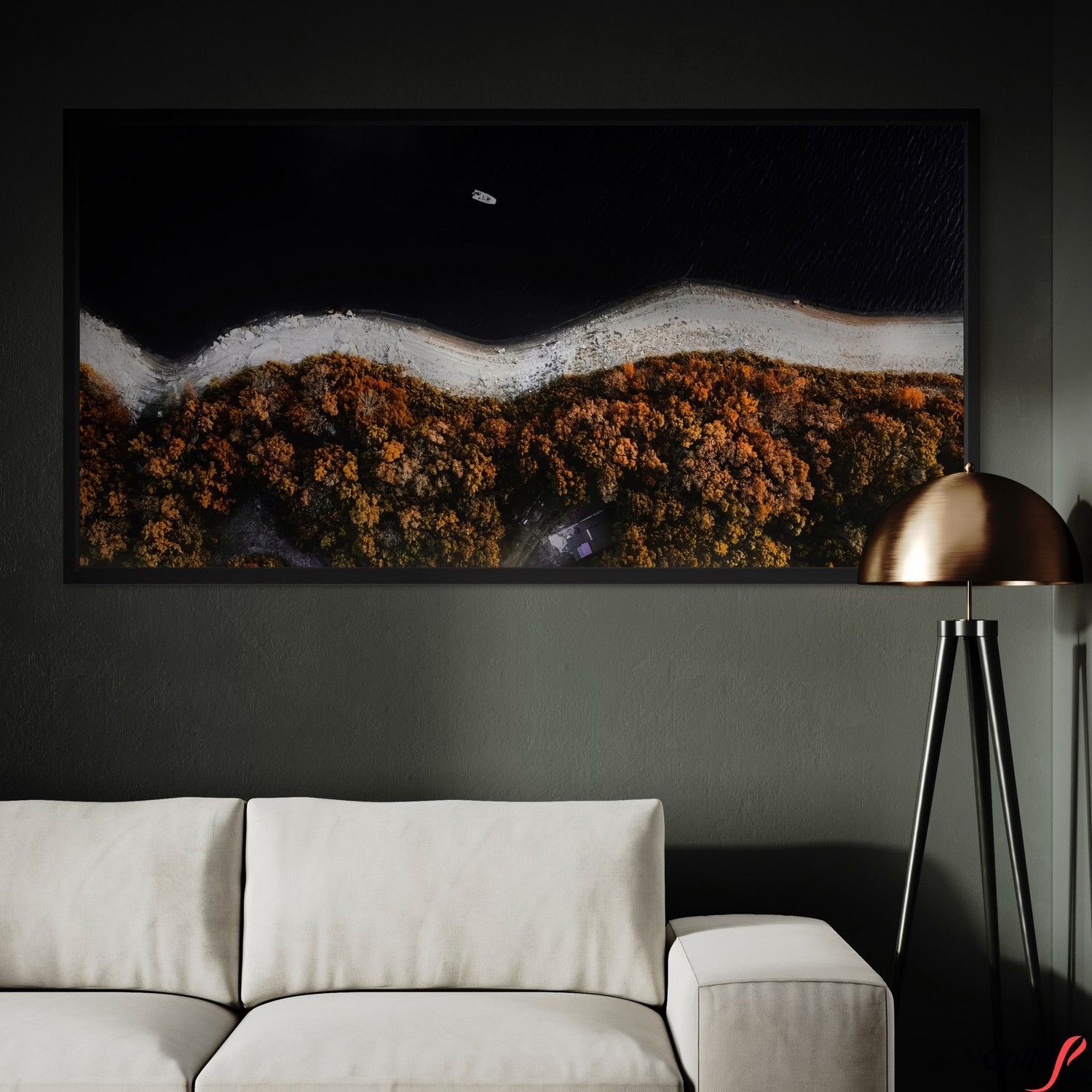 Картина Autumnal Waterscape