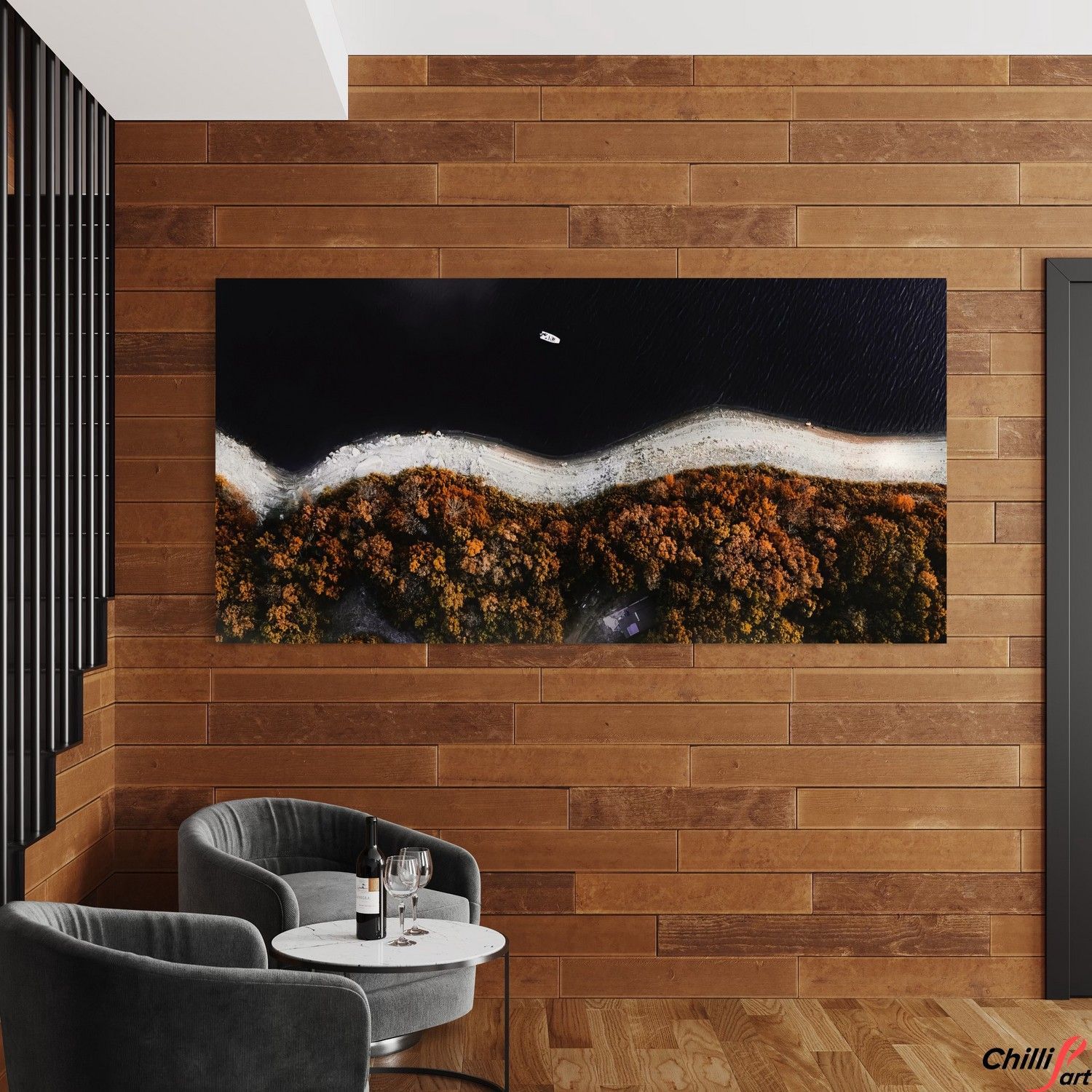 Картина Autumnal Waterscape
