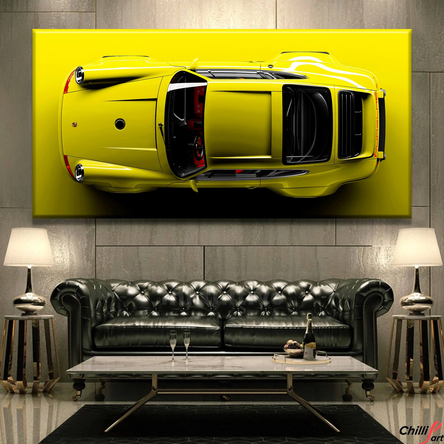 Картина Citron Porsche 911
