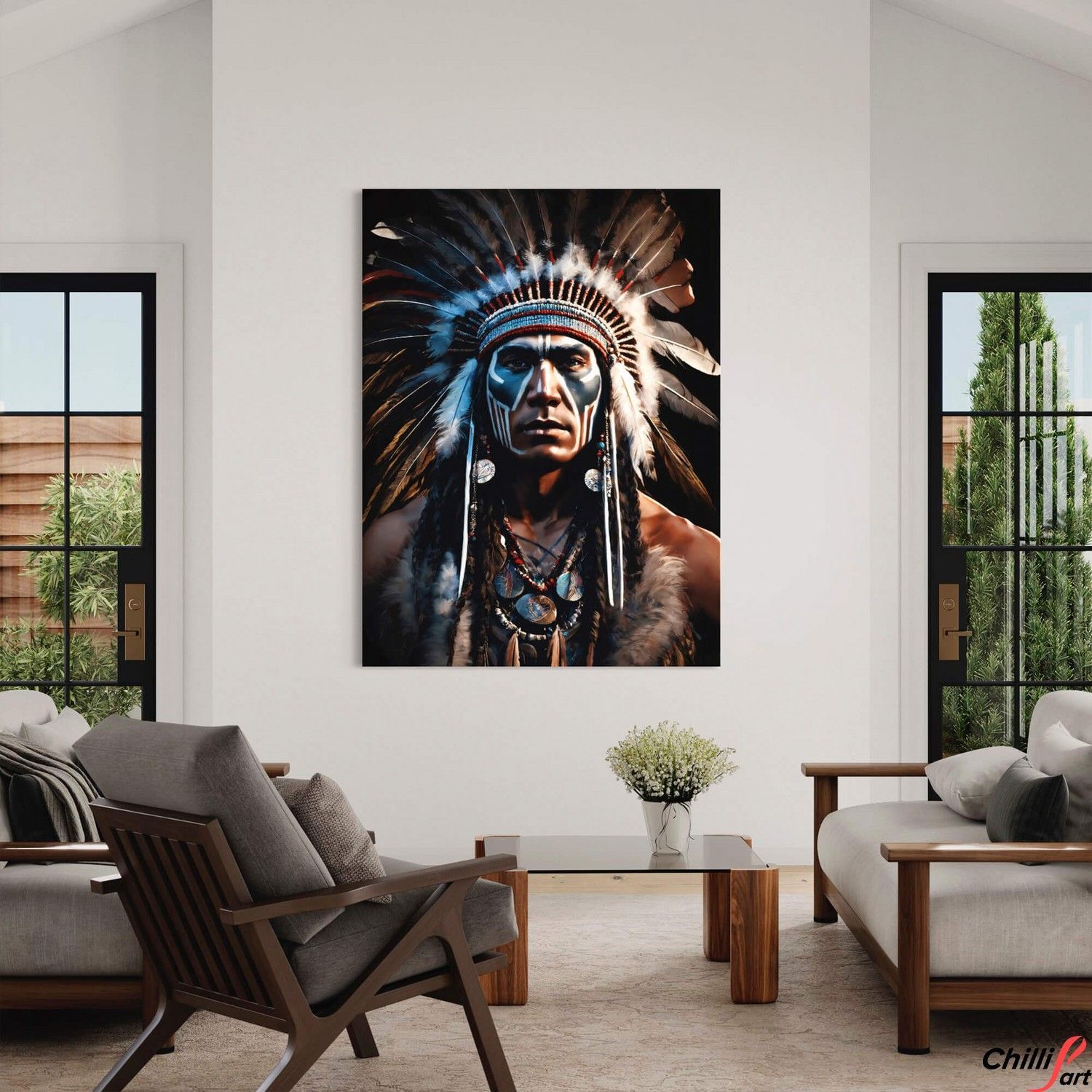 Картина Indian leader