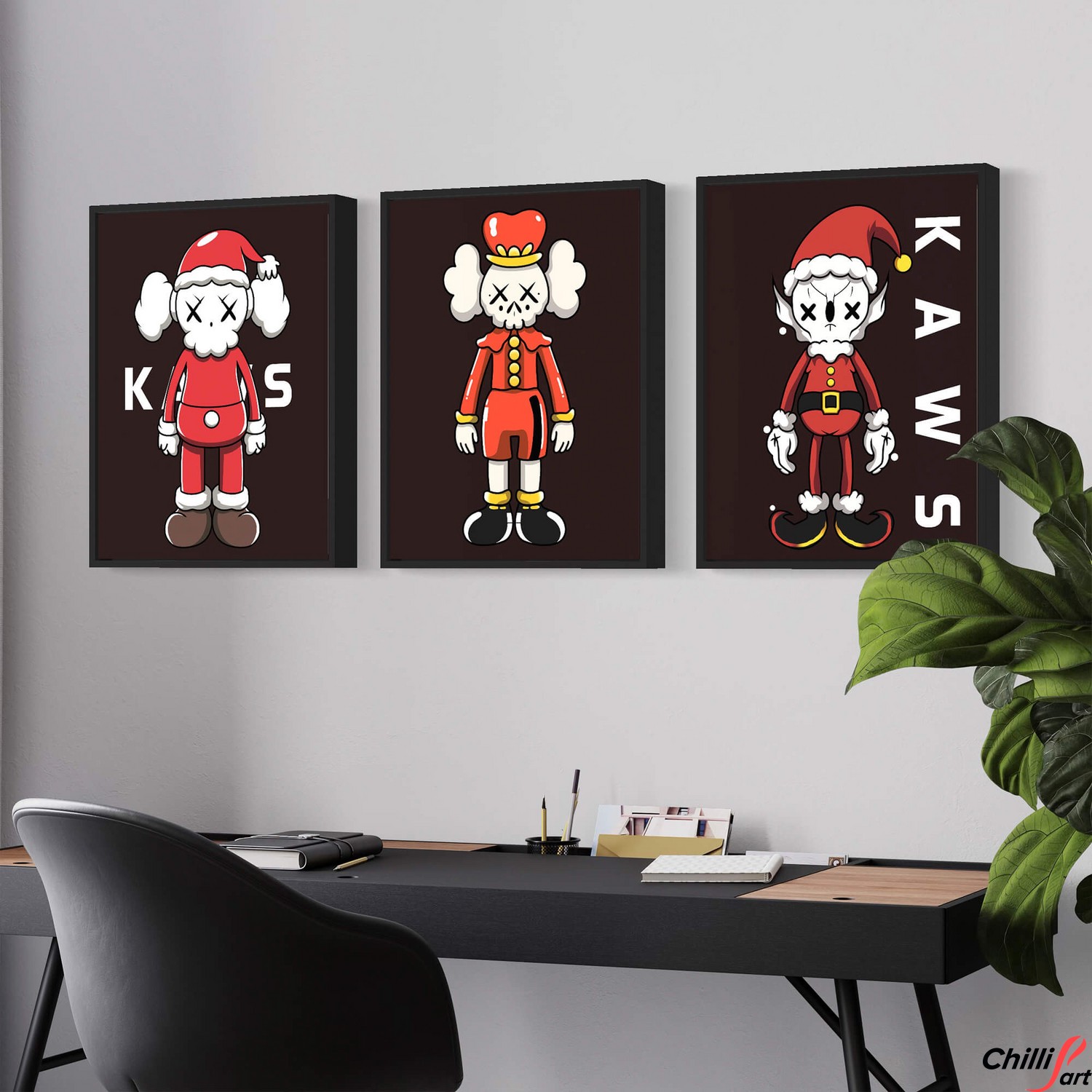 Картина KAWS Christmas