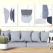 Картина Blue Gray Abstract