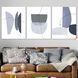 Картина Blue Gray Abstract
