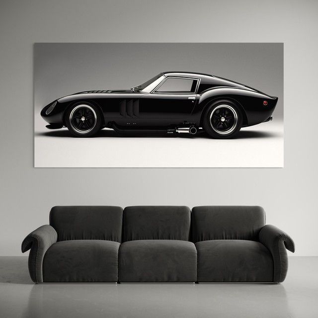 Картина Monochrome Muscle Car