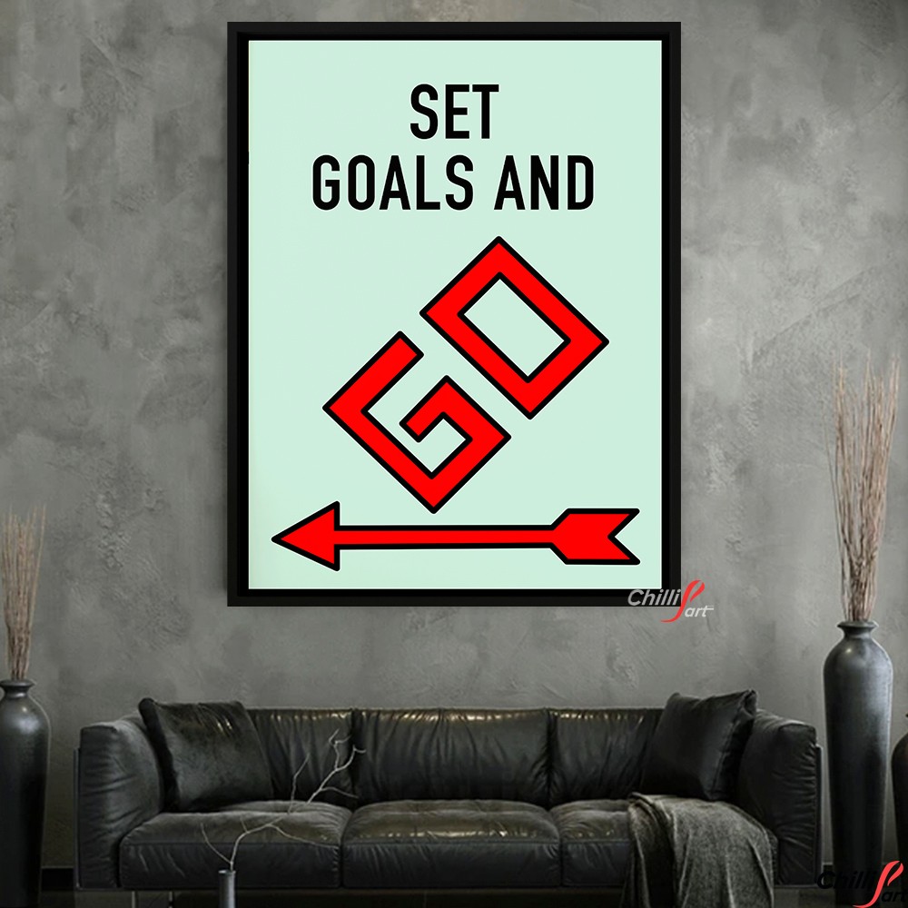 Картина Set goals