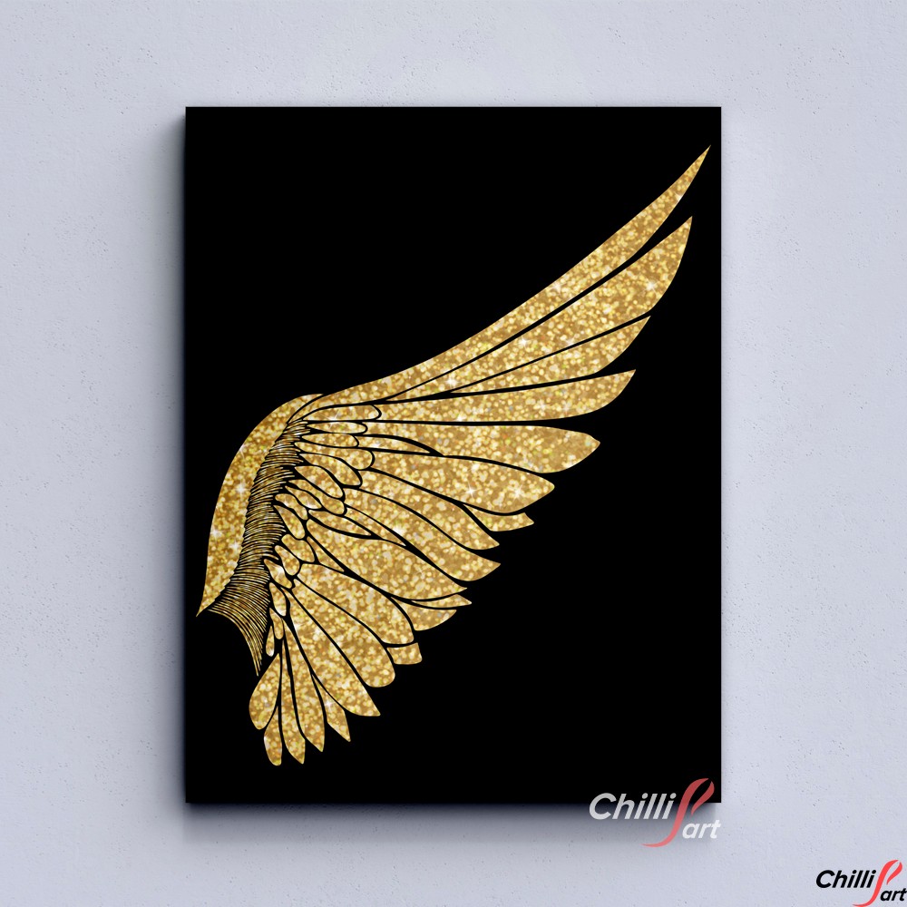 Картина Luxury Golden Wings