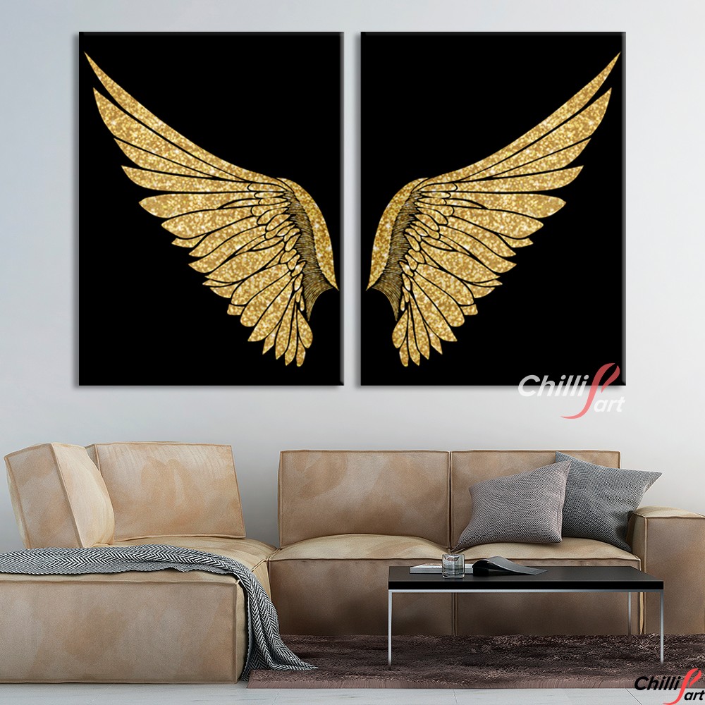 Картина Luxury Golden Wings