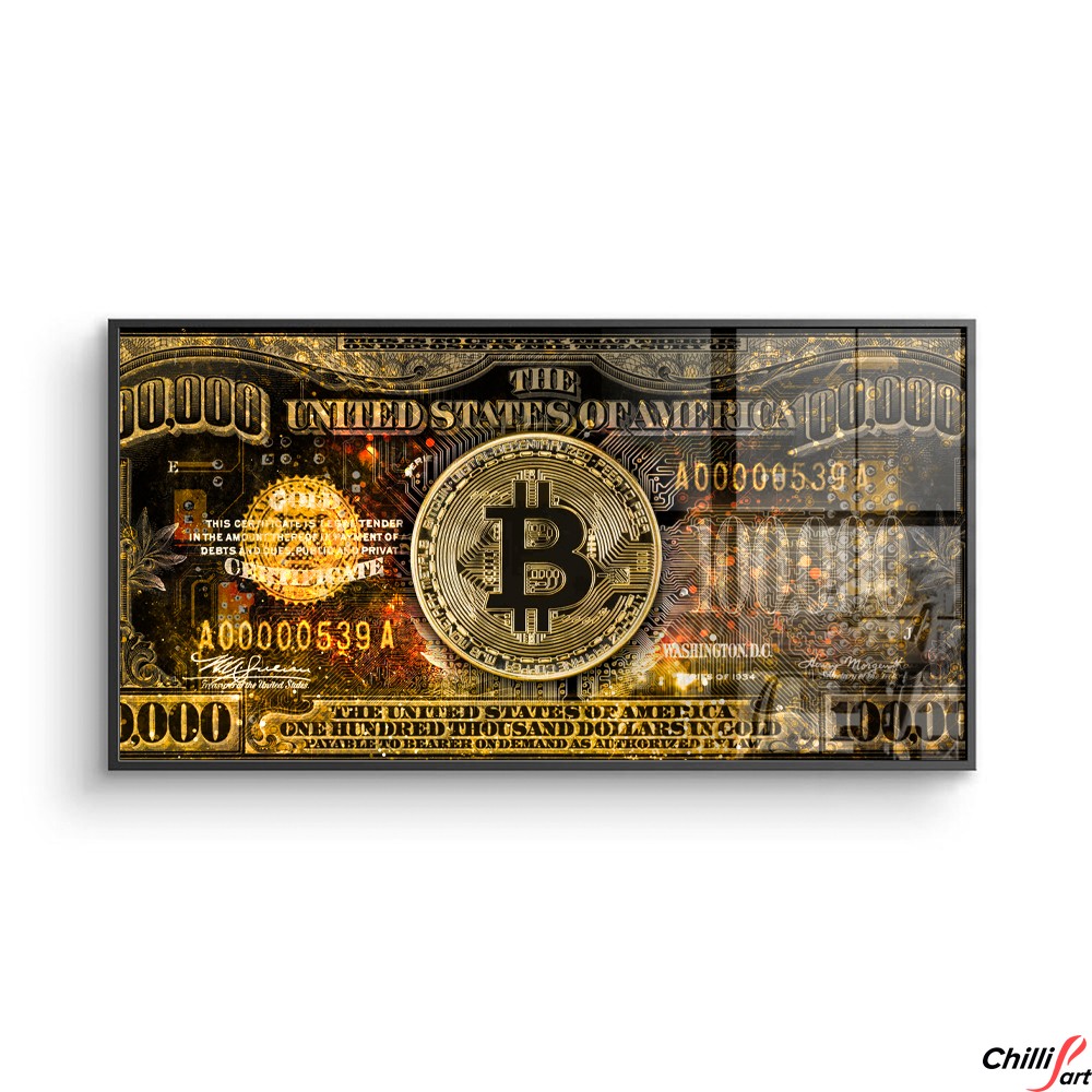 Картина Dollar Bitcoin