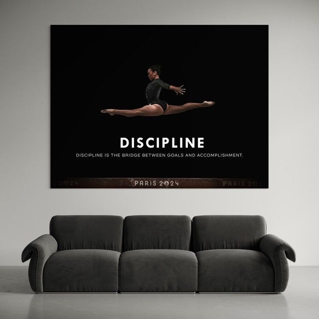 Картина Discipline Quote