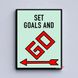 Картина Set goals