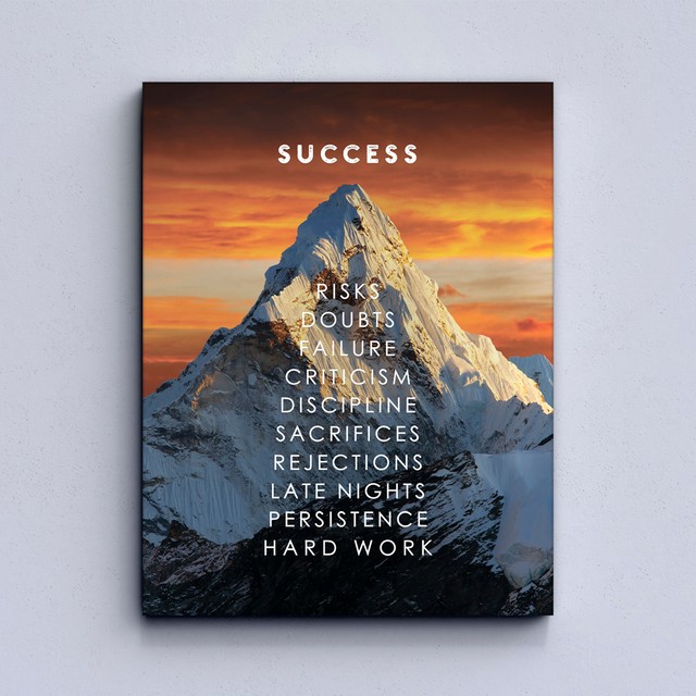 Картина Success mountain