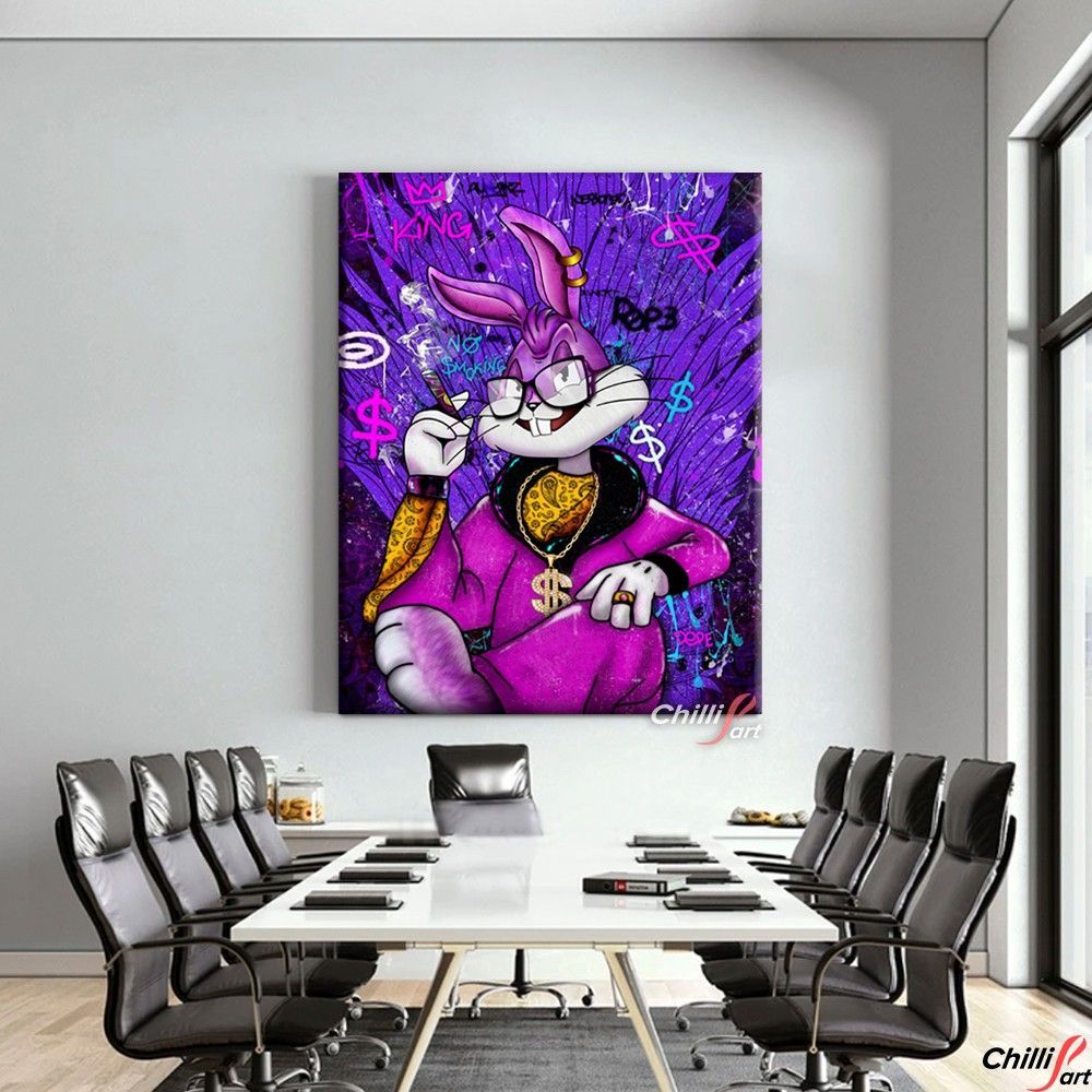 Картина Kingdom Bugs Bunny - 75х100 см - Без рамки