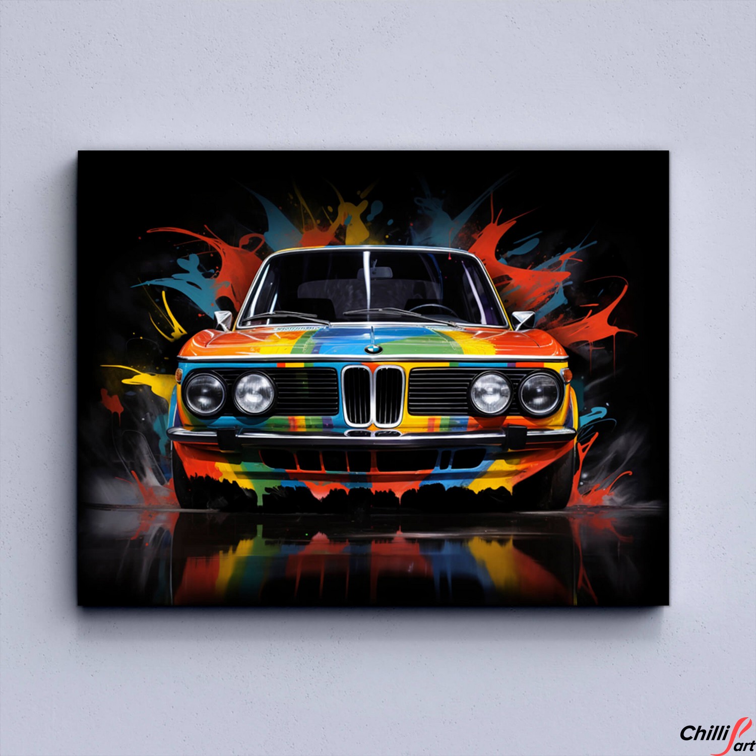 Картина BMW 3.0 CSL Graffiti