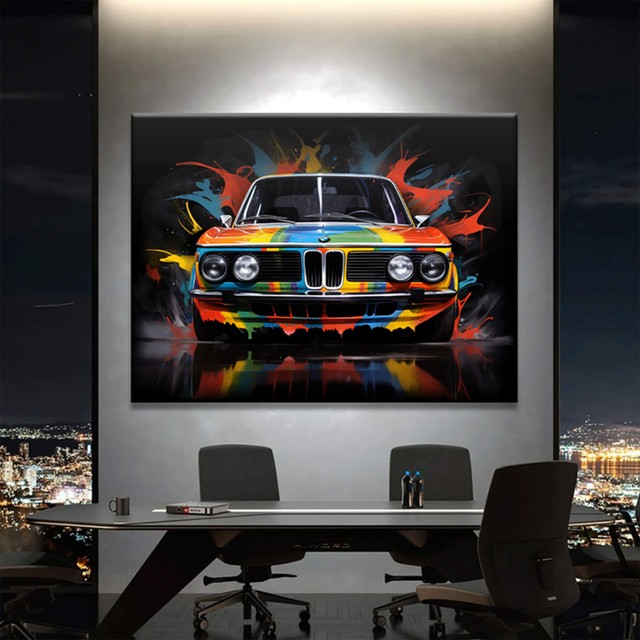 Картина BMW 3.0 CSL Graffiti