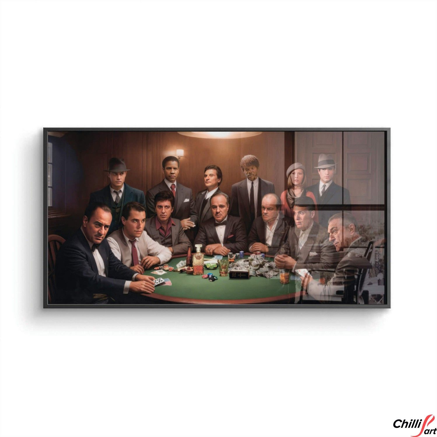 Картина High Stakes - 40х80 см - БЕЗ РАМКИ