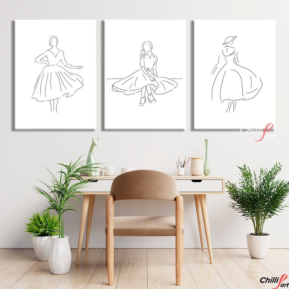 Картина Skirts and Dresses