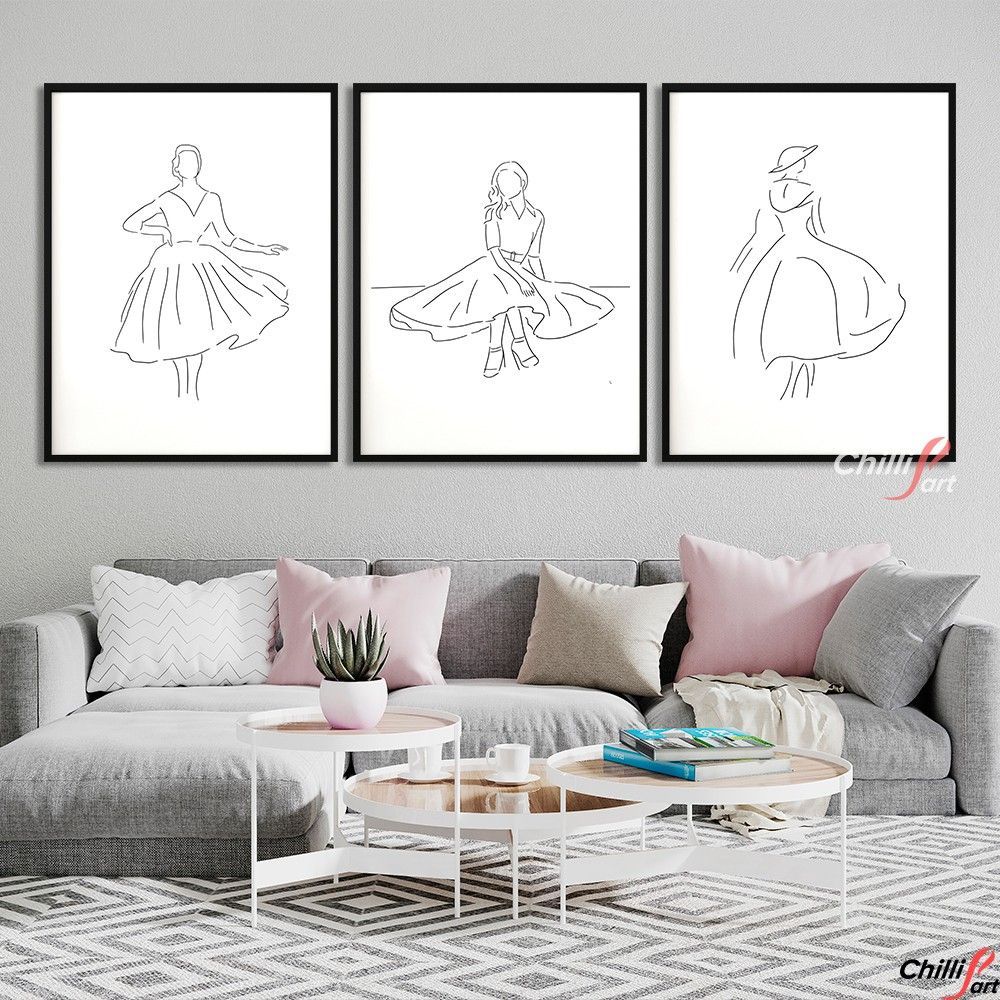 Картина Skirts and Dresses