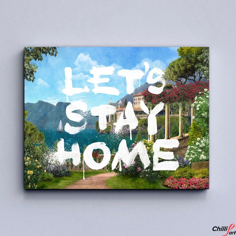 Картина Let_s Stay Home
