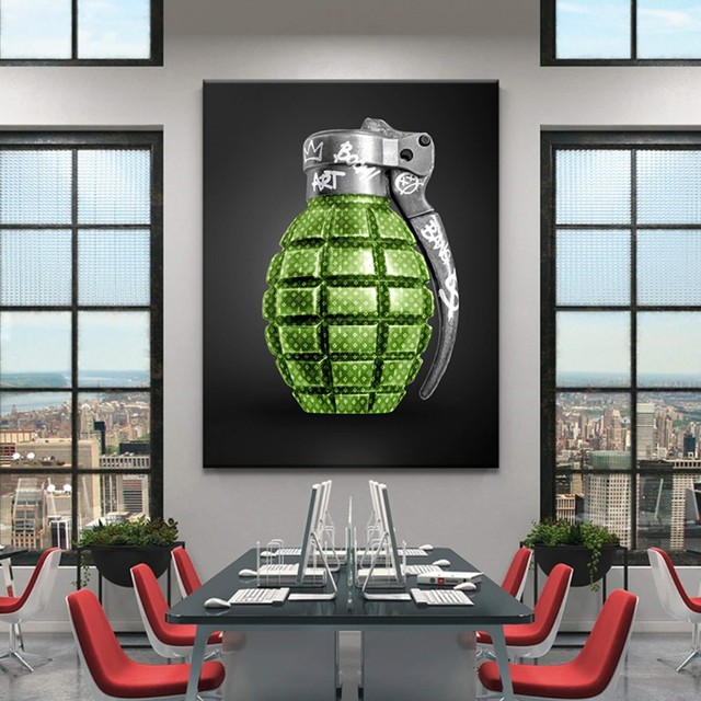 Картина Deluxe Grenade Green