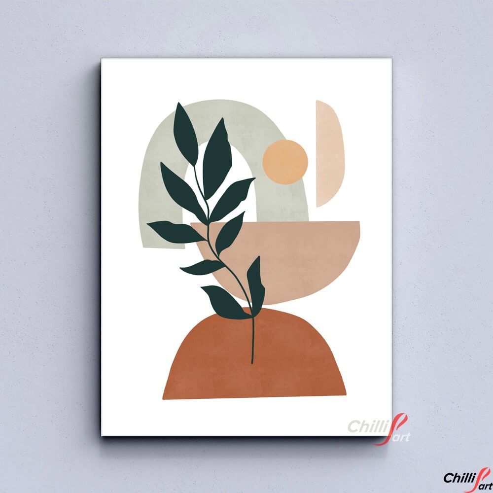 Картина Plants and Shapes