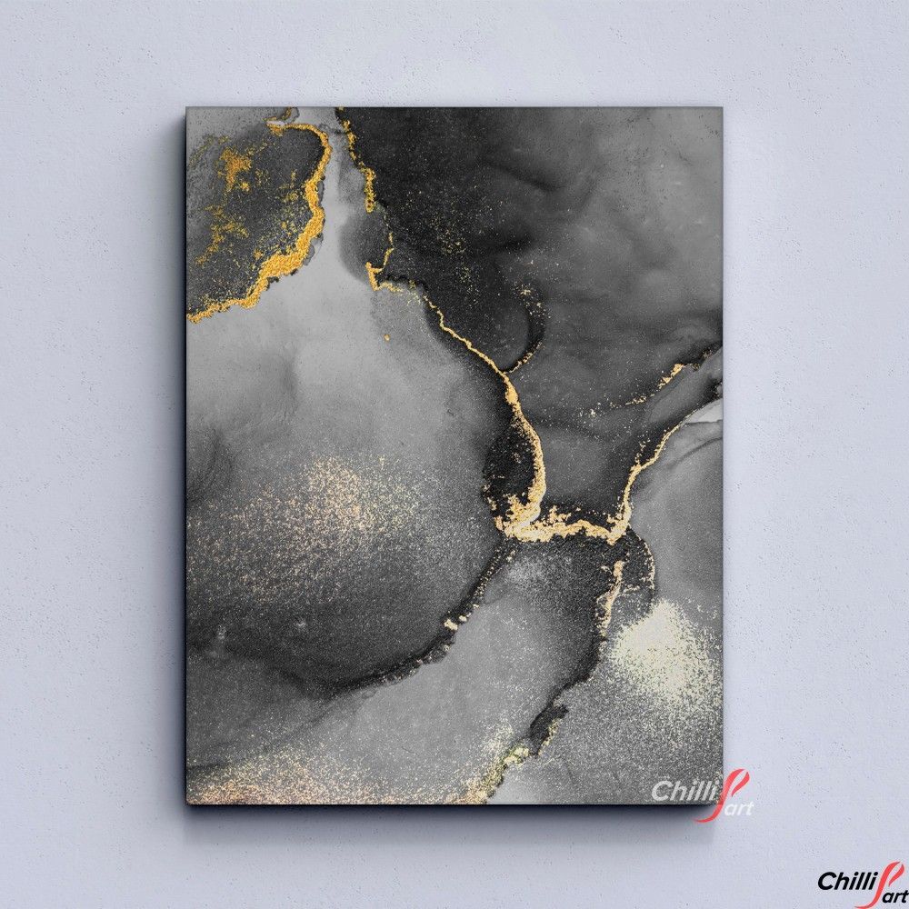 Картина Luxury Golden Abstract