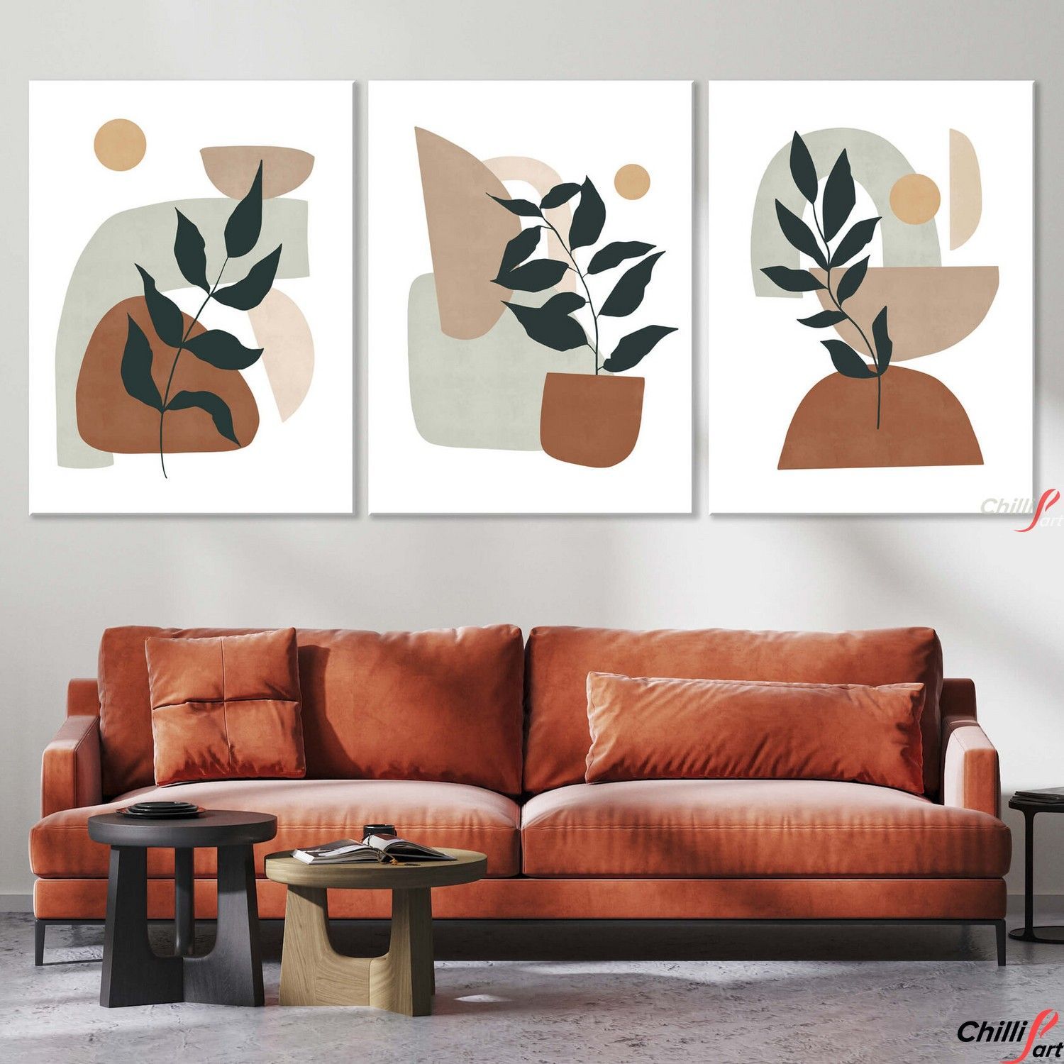 Картина Plants and Shapes