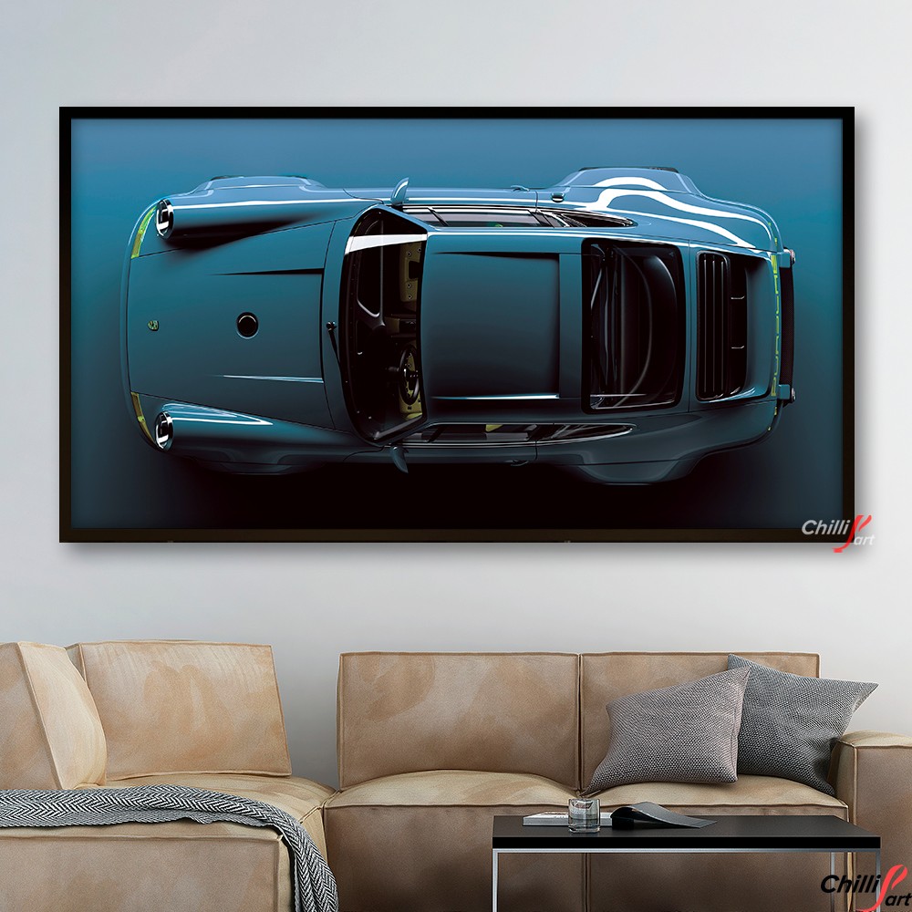 Картина Blue Porsche 911