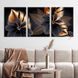 Картина Black And Gold Leaves