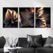 Картина Black And Gold Leaves