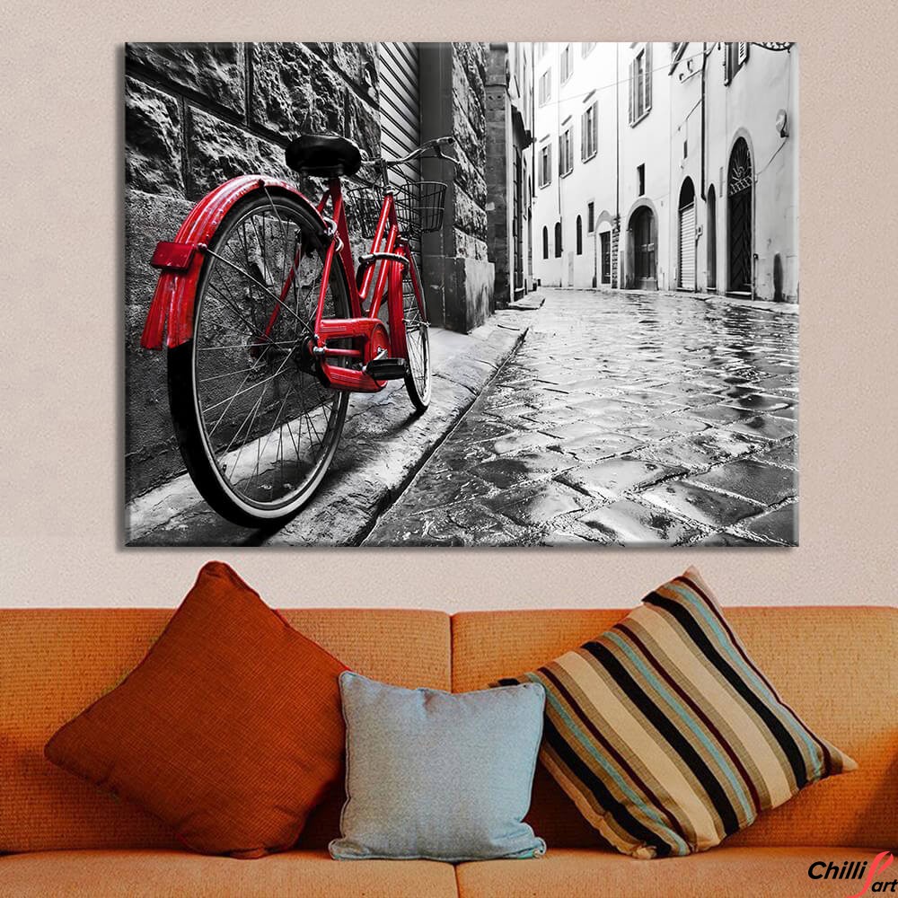 Картина Bicycle Red
