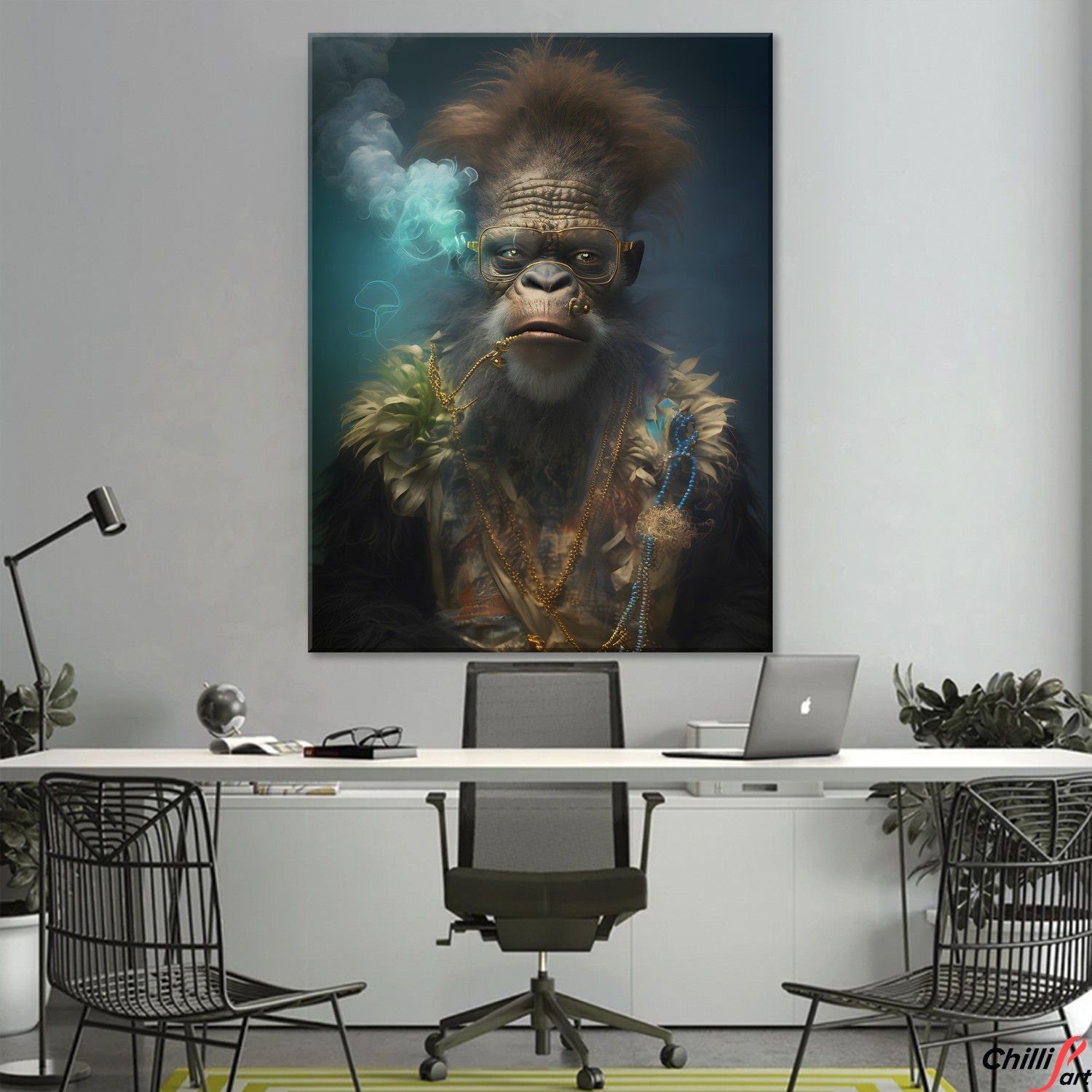 Картина Weed monkey